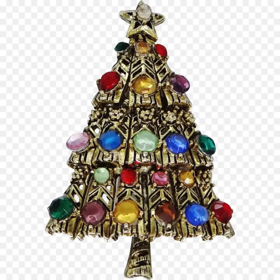 Broche De árbol De Navidad，Broche PNG