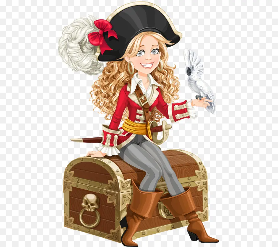 La Piratería，Mujer PNG