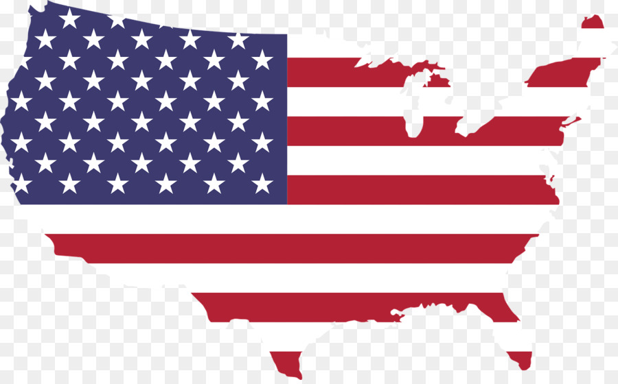 Bandera De Estados Unidos，Mapa PNG