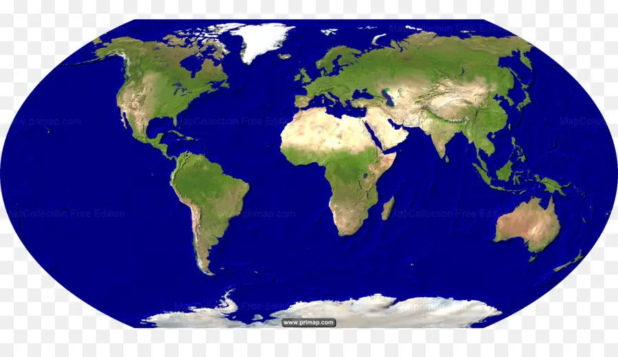 Mapa Mundial，Continentes PNG