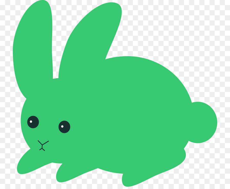 Conejo Verde，Conejito PNG