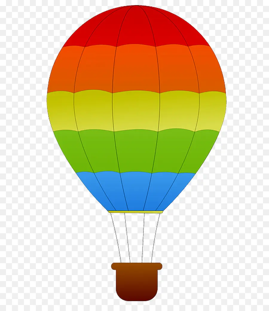 Globo Aerostático Colorido，Aire PNG