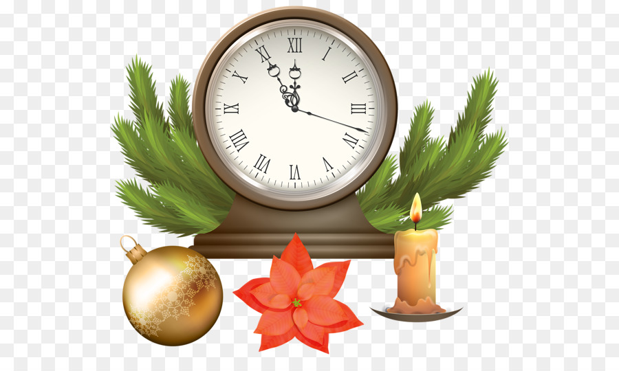 Reloj，La Navidad PNG