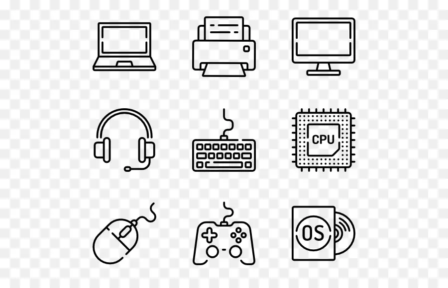 Iconos De Computadora，Tecnología PNG