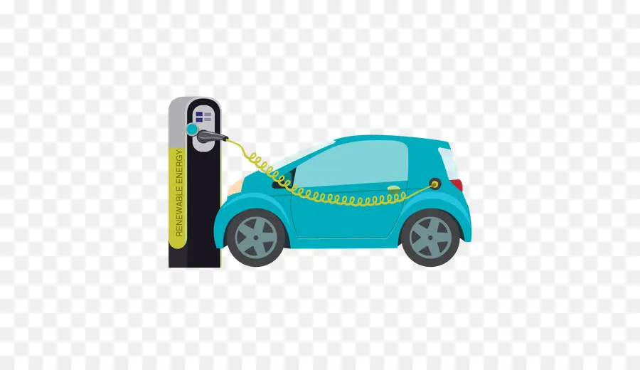 Vehículo Eléctrico，Coche PNG