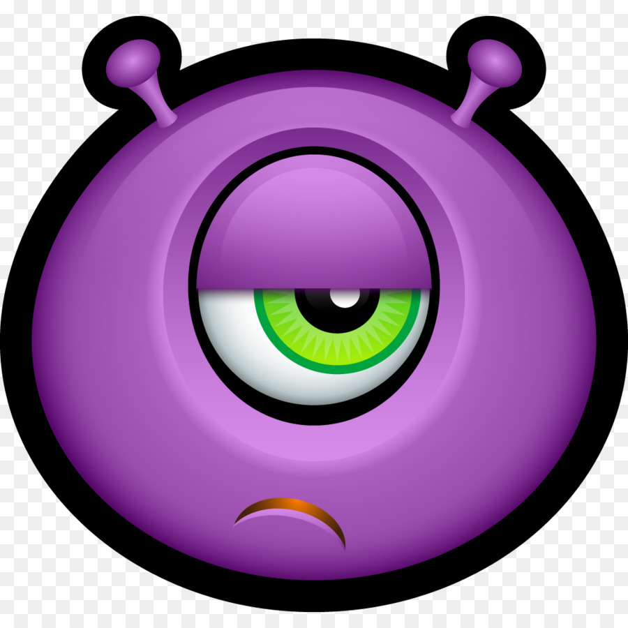 Emoticón，Monstruo PNG