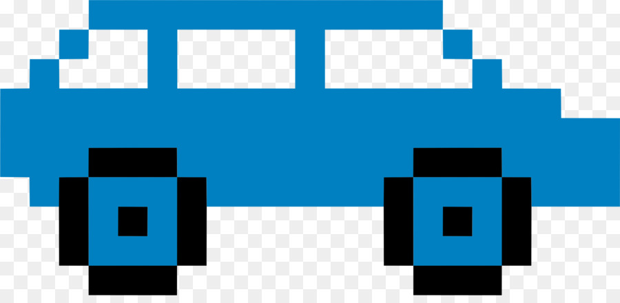 Coche，Pixel Art PNG