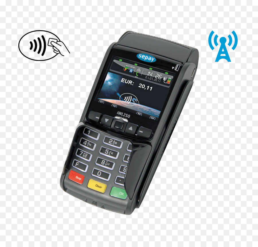 Electrónica De Efectivo Terminal，Ingenico PNG