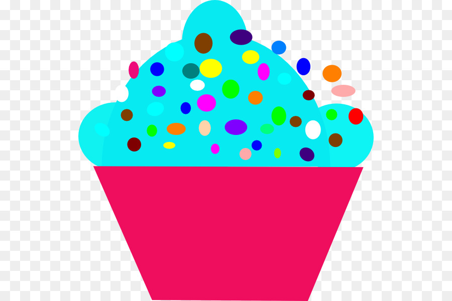 Cupcake，Polka Dot PNG