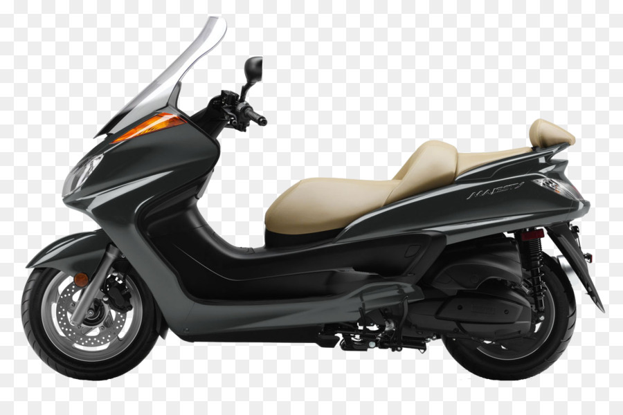 Motocicleta Blanca，Scooter PNG