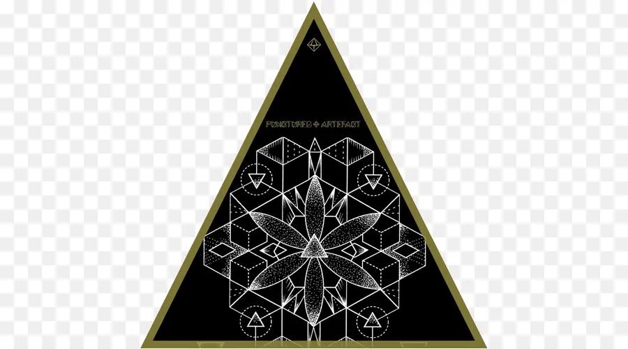 La Geometría Sagrada，Triángulo PNG
