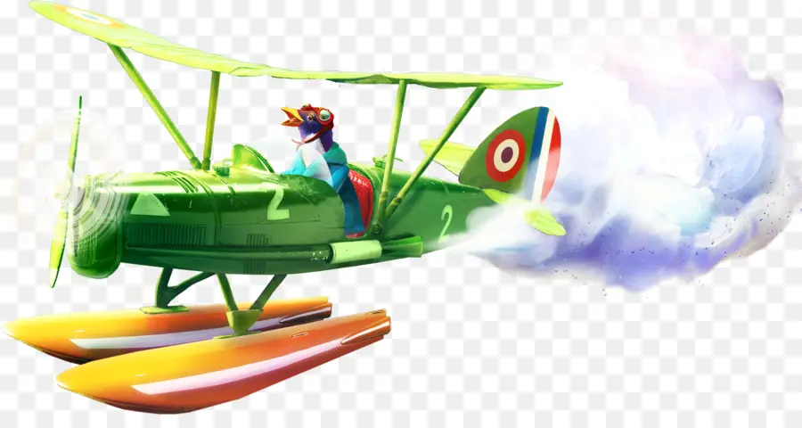 Avión，Animación PNG