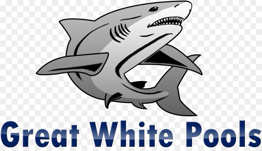 Tiburón，Gran Blanco A La Construcción De Una Piscina Inc PNG