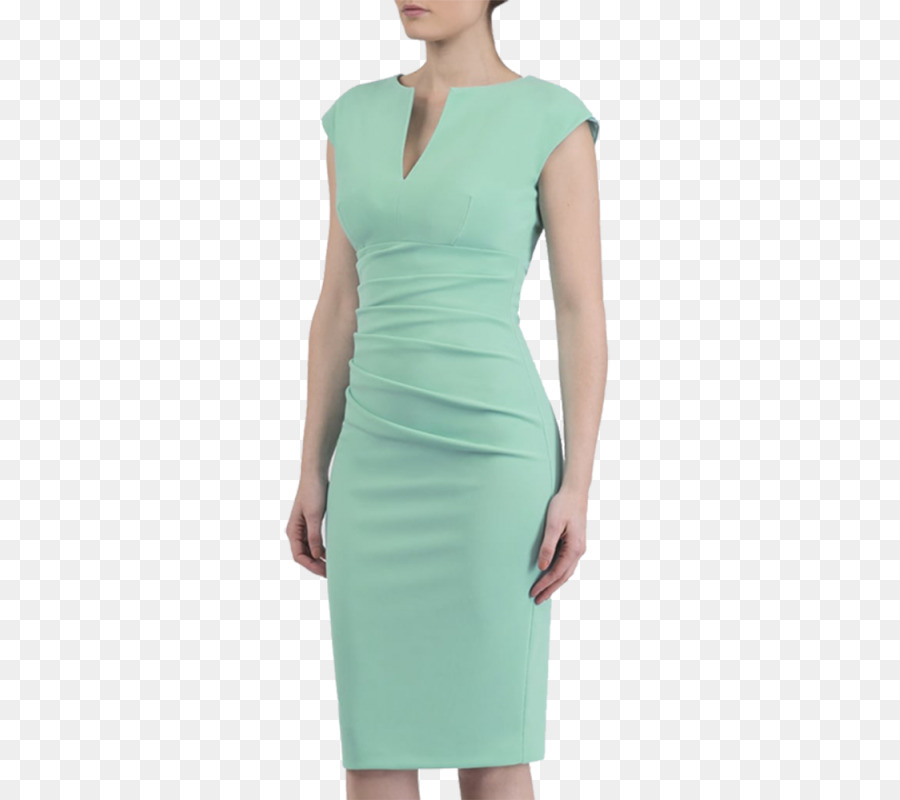 Vestido Verde，Moda PNG