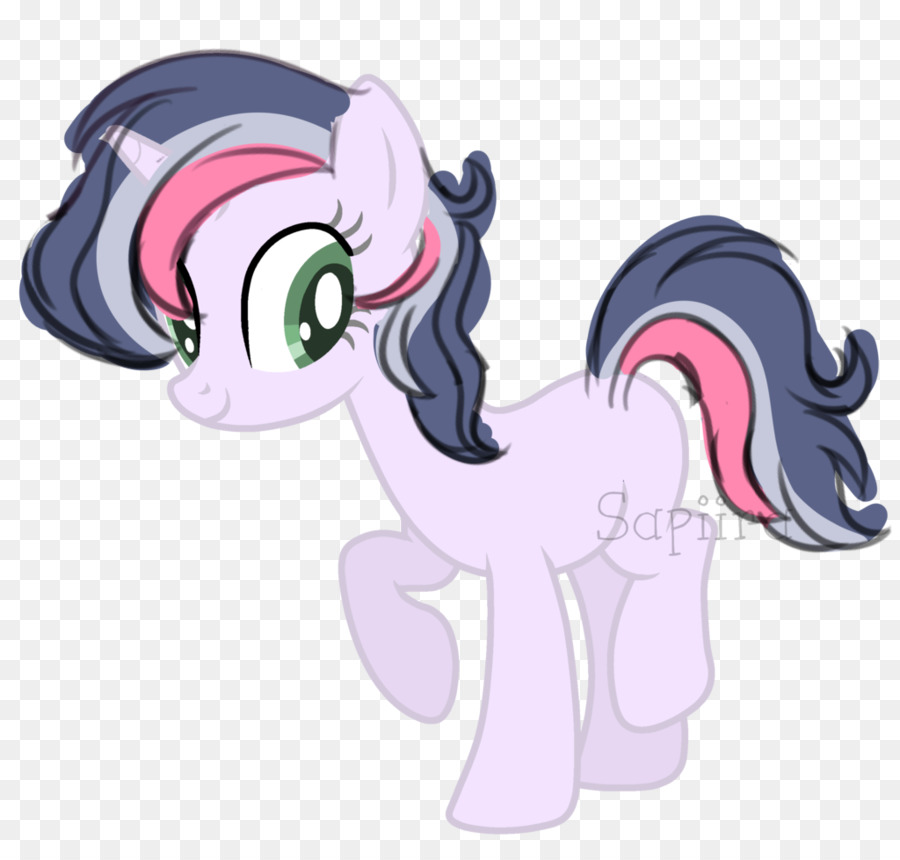 Poni Rosa，Dibujos Animados PNG