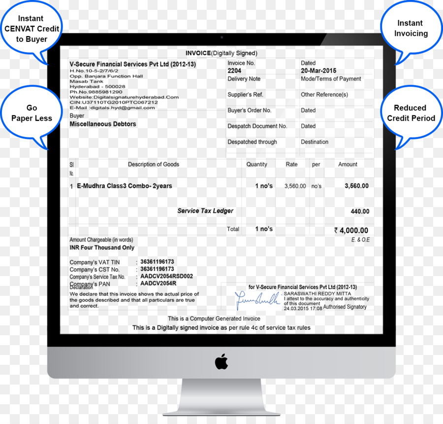 Factura，Firma Digital PNG