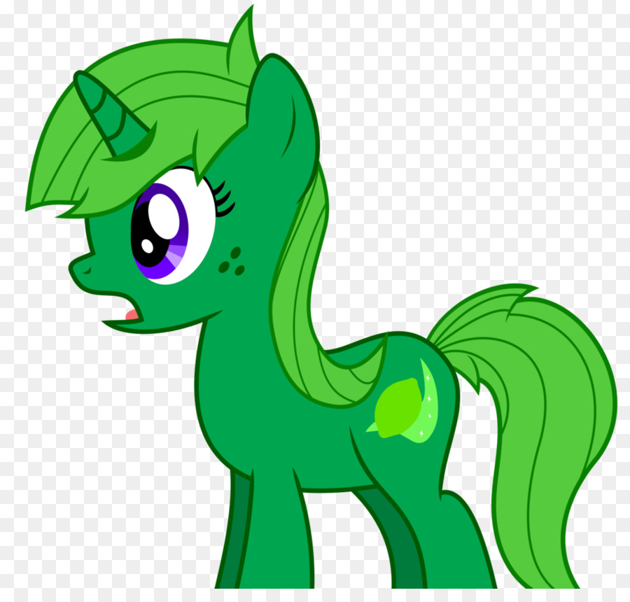 Unicornio Verde，Poni PNG