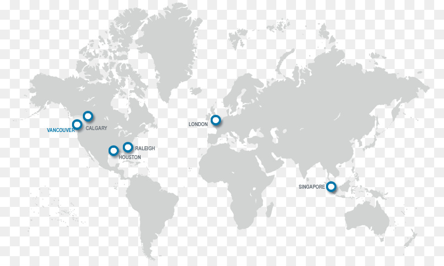 Mapa Mundial，Continentes PNG