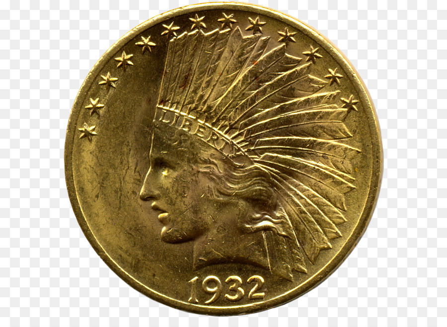 Estados Unidos，Moneda De Oro PNG