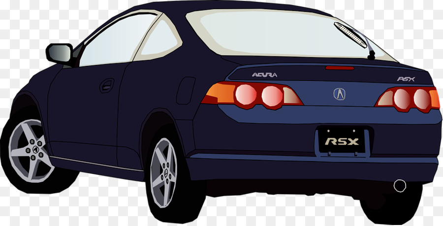 Coche Azul，Alquiler PNG