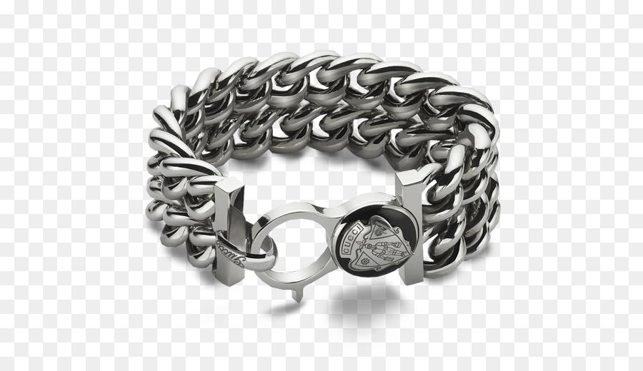 Pulsera De Cadena，Plata PNG