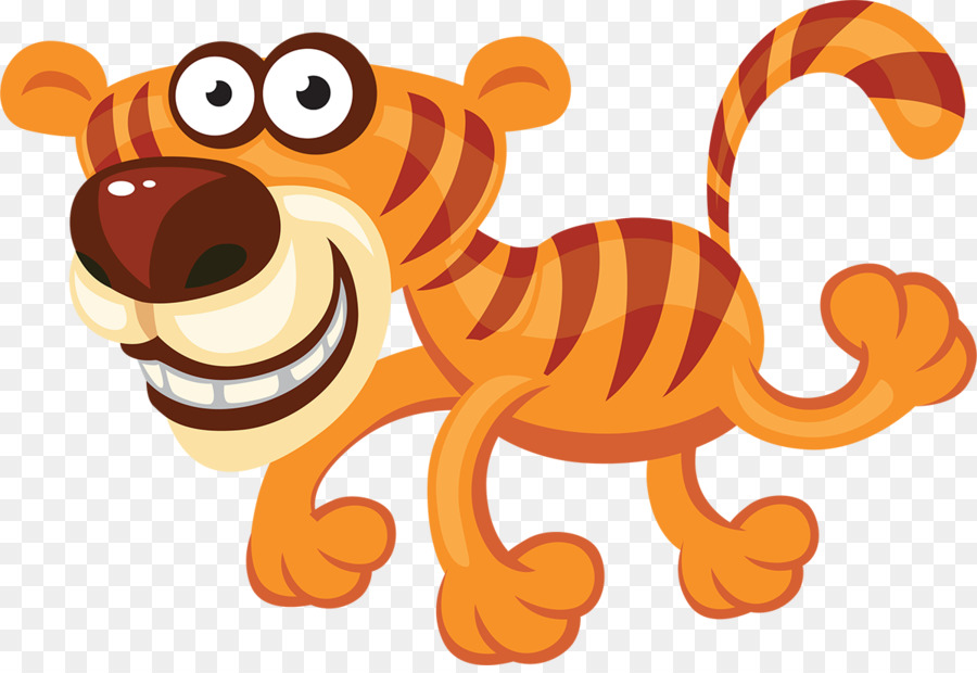 Tigre，Dibujos Animados PNG