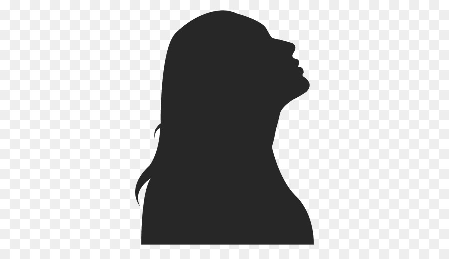 Silueta De Mujer，Perfil PNG