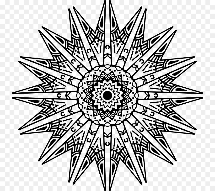 Mandala，Diseño PNG