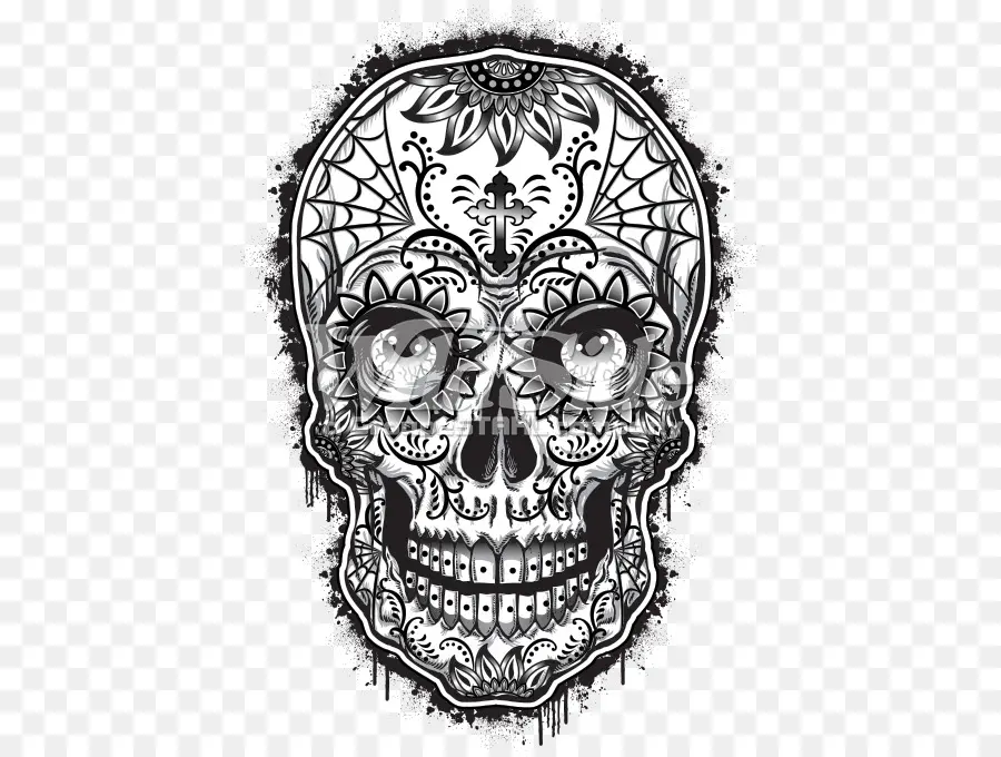 Calavera，Camiseta PNG