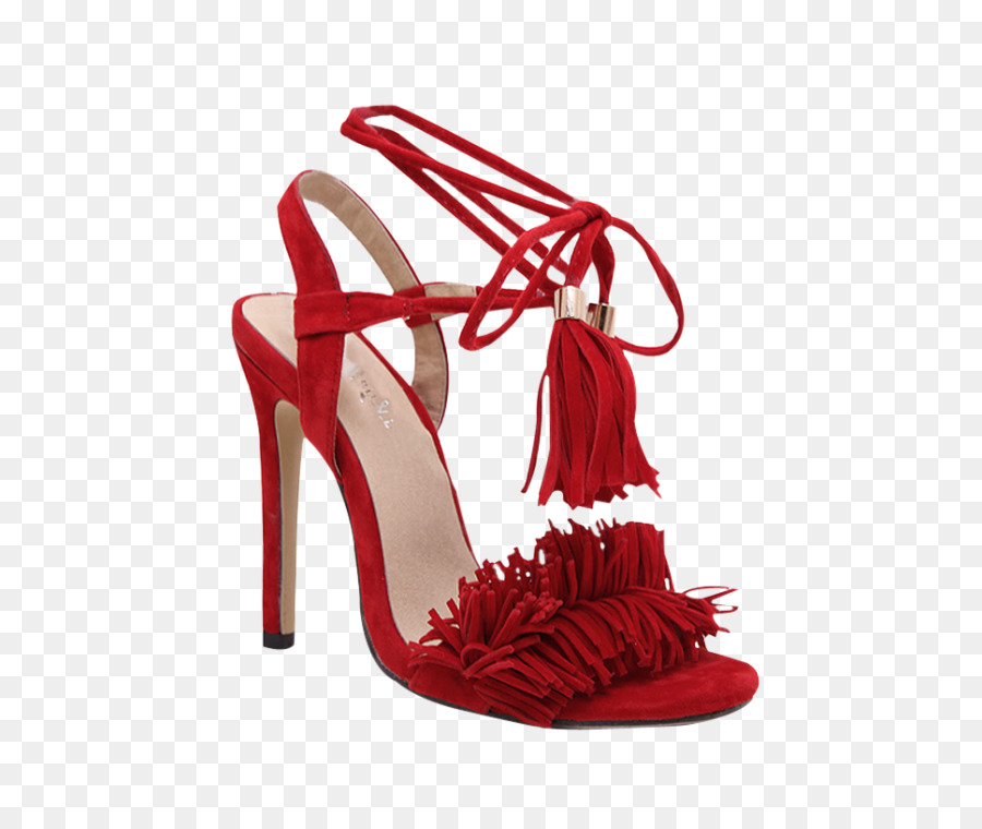 Zapato De Tacón Rojo，Calzado PNG