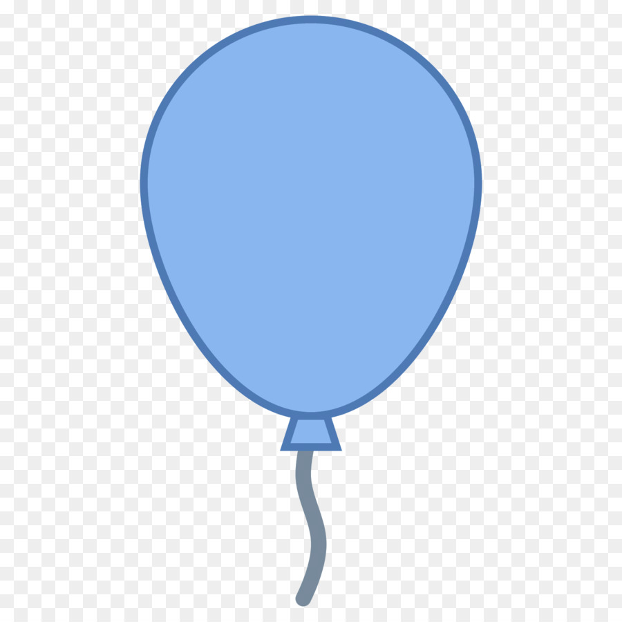 Globo Azul，Inflado PNG