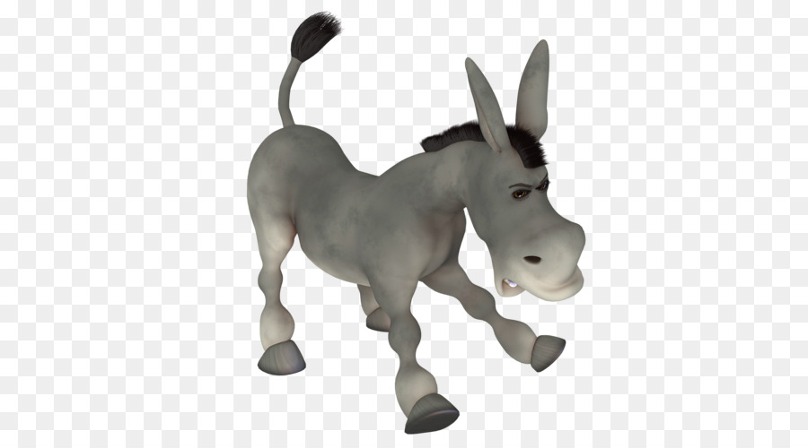 Burro De Dibujos Animados，Mula PNG