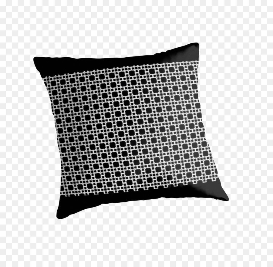 Almohada En Blanco Y Negro，Almohadón PNG