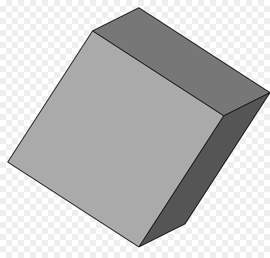 Cubo Gris，3d PNG