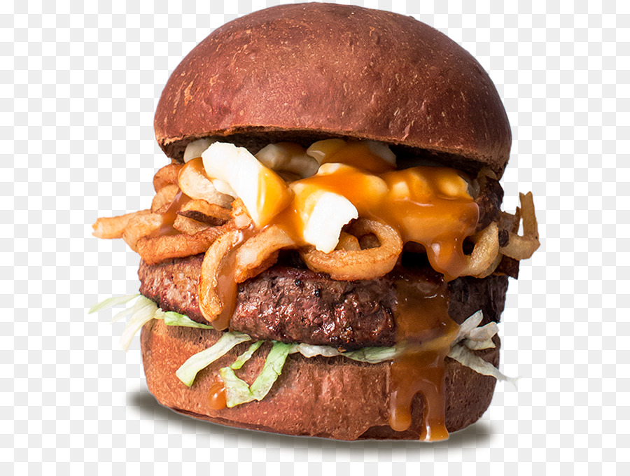 Hamburguesa，Poutine PNG