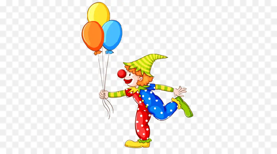 Payaso Con Globos，Circo PNG