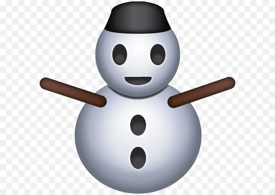 Emoji，Muñeco De Nieve PNG