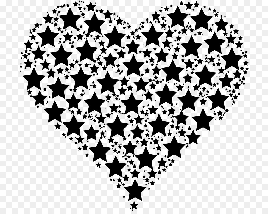 Corazón，Estrellas PNG