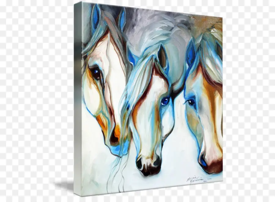 Pintura De Caballos，Caballos PNG