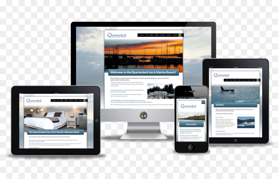 Campbell River，Diseño Web PNG