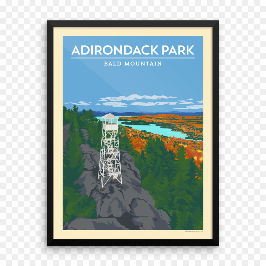 El Parque Adirondack，Cartel PNG