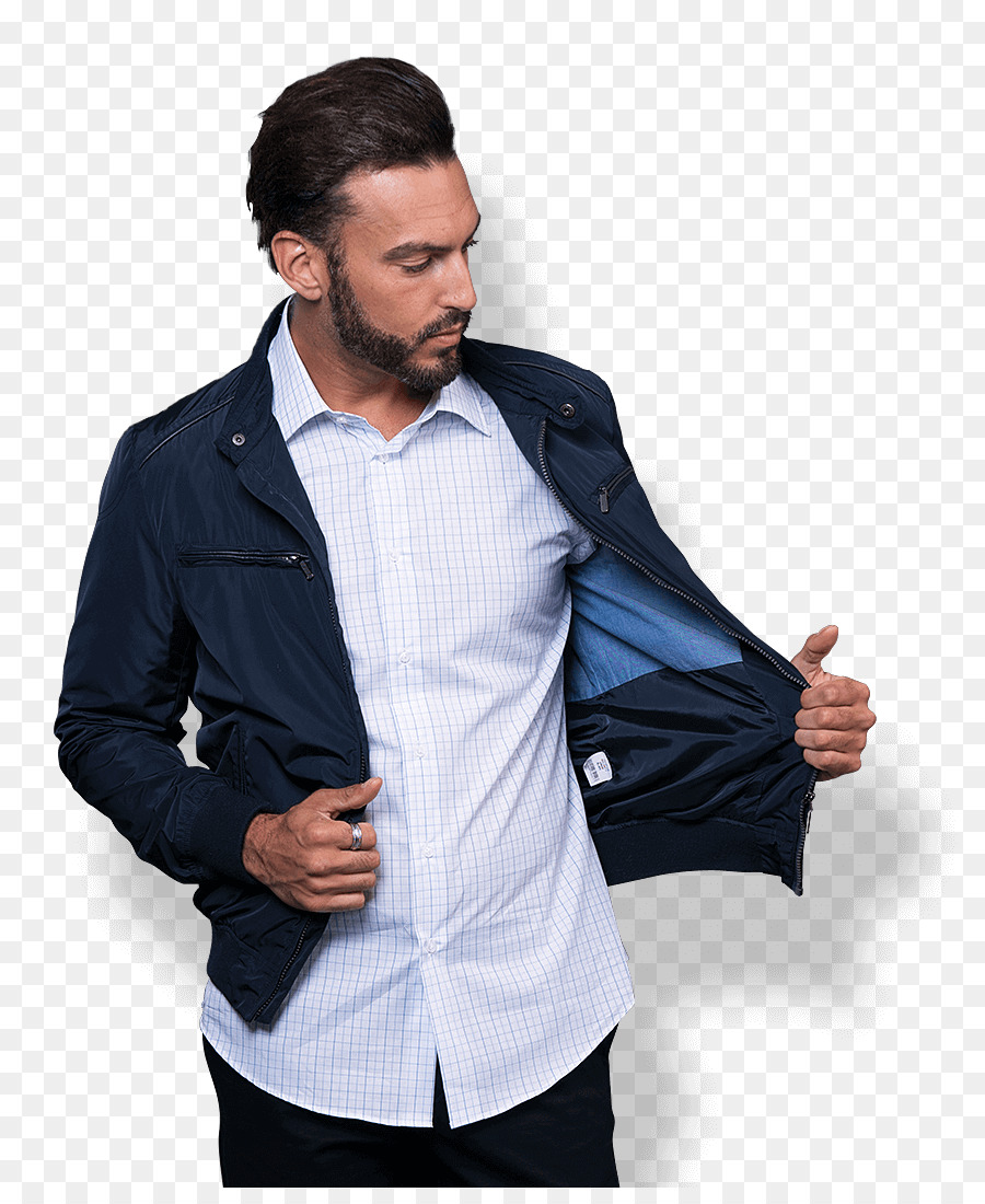 Hombre Con Chaqueta，Ropa PNG