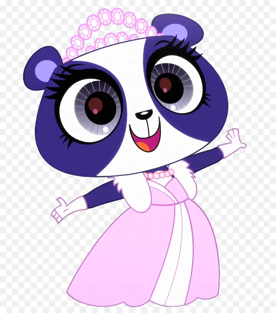 Princesa Panda De Dibujos Animados，Panda PNG