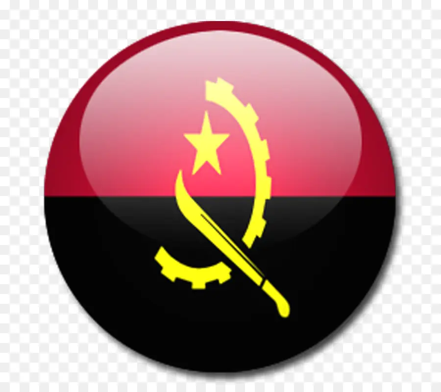 Bandera De Angola，Rojo PNG