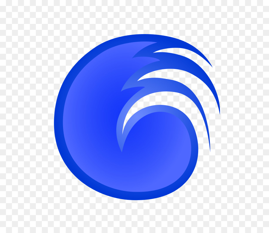 Logo，Azul PNG