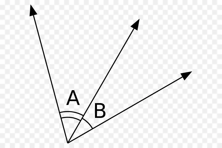 Adyacente Del ángulo，Los ángulos Verticales PNG