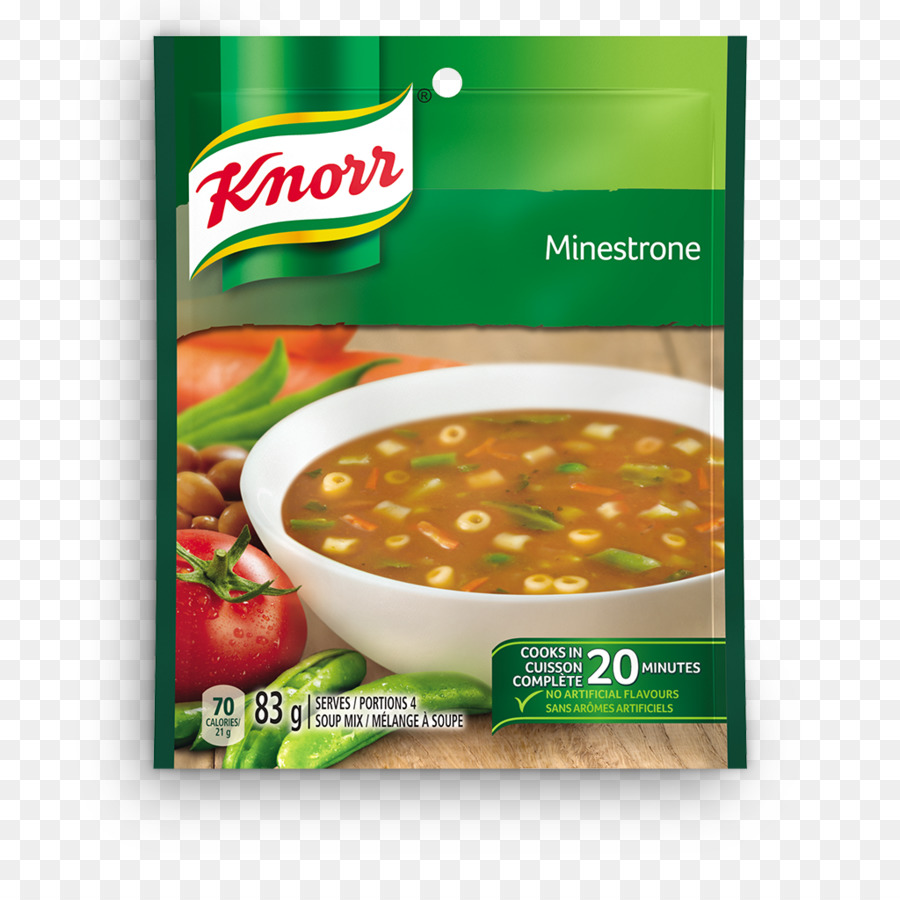 Paquete De Sopa Minestrone，Knorr PNG