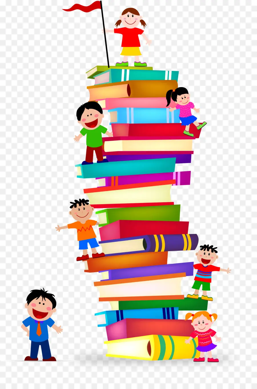 Libros，Niños PNG