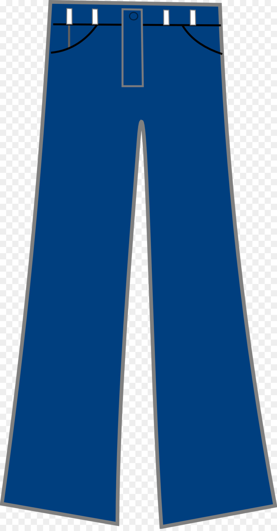 Pantalones Azules，Vestir PNG