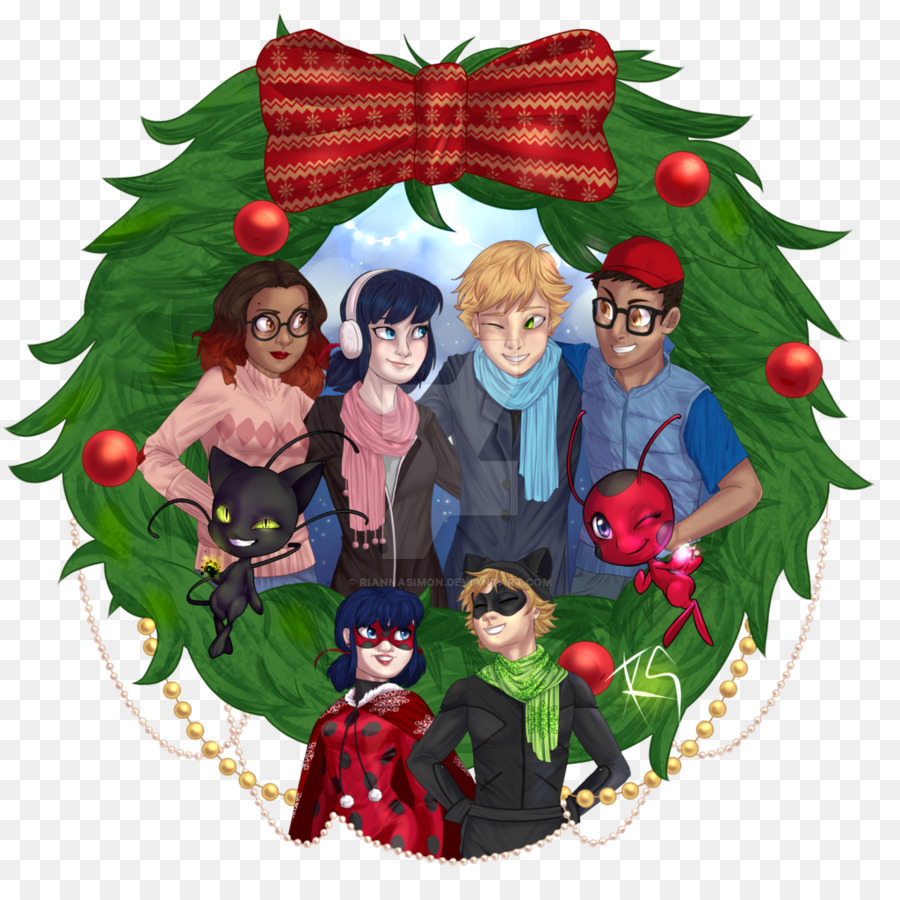 Navidad，Adrien Agreste PNG